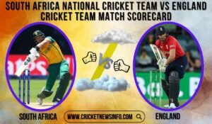 south africa national cricket team vs england cricket team match scorecard